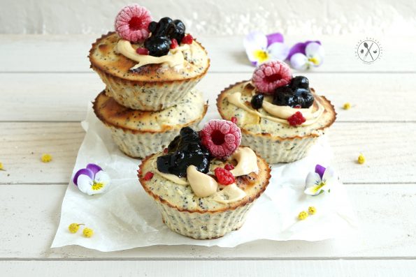 Low Carb Mohn-Muffins
